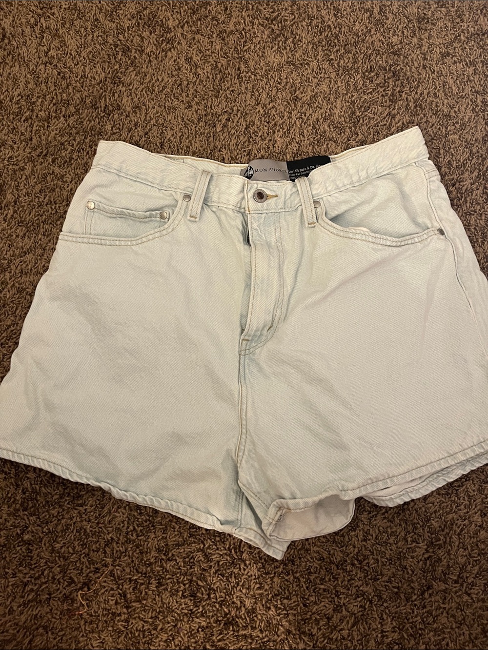 Levi’s Silver Tab Mom Jean Shorts